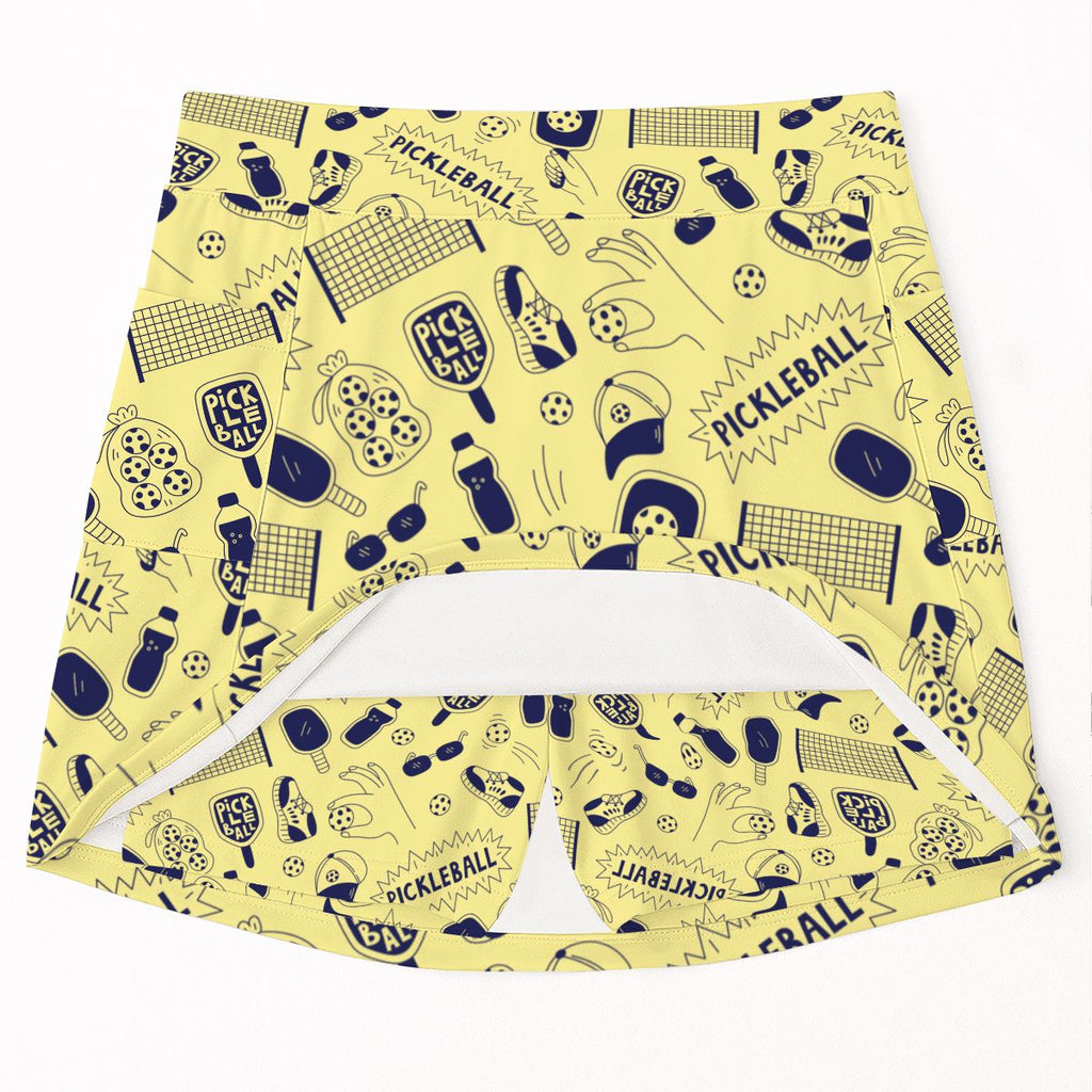 Women's Tennis Skort with Pockets 7 7 Dink in Pink (1) Dink in Pink (3) Dink in Pink (4)