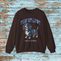 Dachshund Patchwork Sweatshirt, Weenie Mom Crewneck Sweatshirt Dachshund Lovers Gift , Funny Dachshund Owner Gift, Wiener Dog Mom Sweatshirt