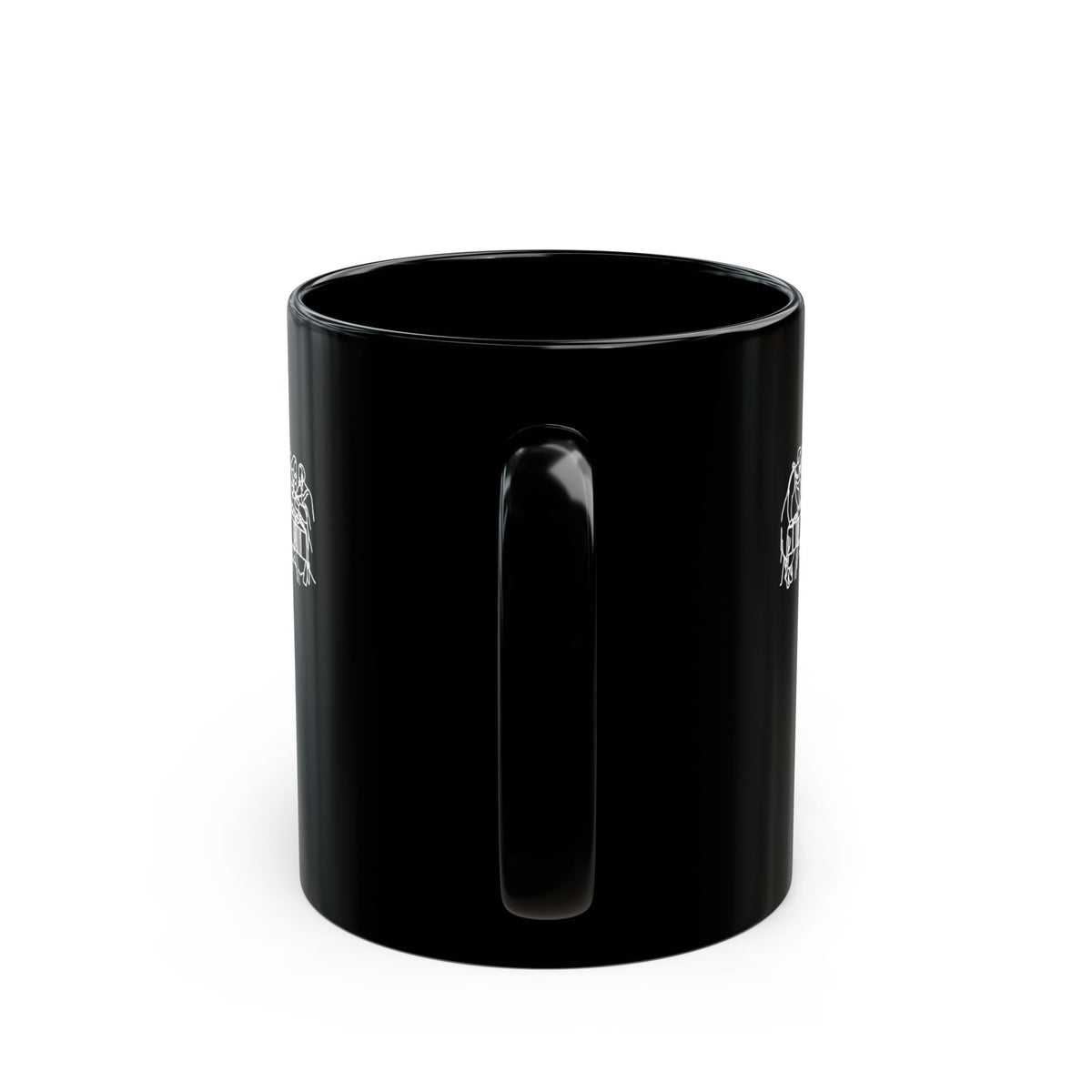 Supper Club Last Supper Jesus Black Mug (11oz, 15oz) Easter Gift Baptism Christian Gift for Small Group Christian Home Decor