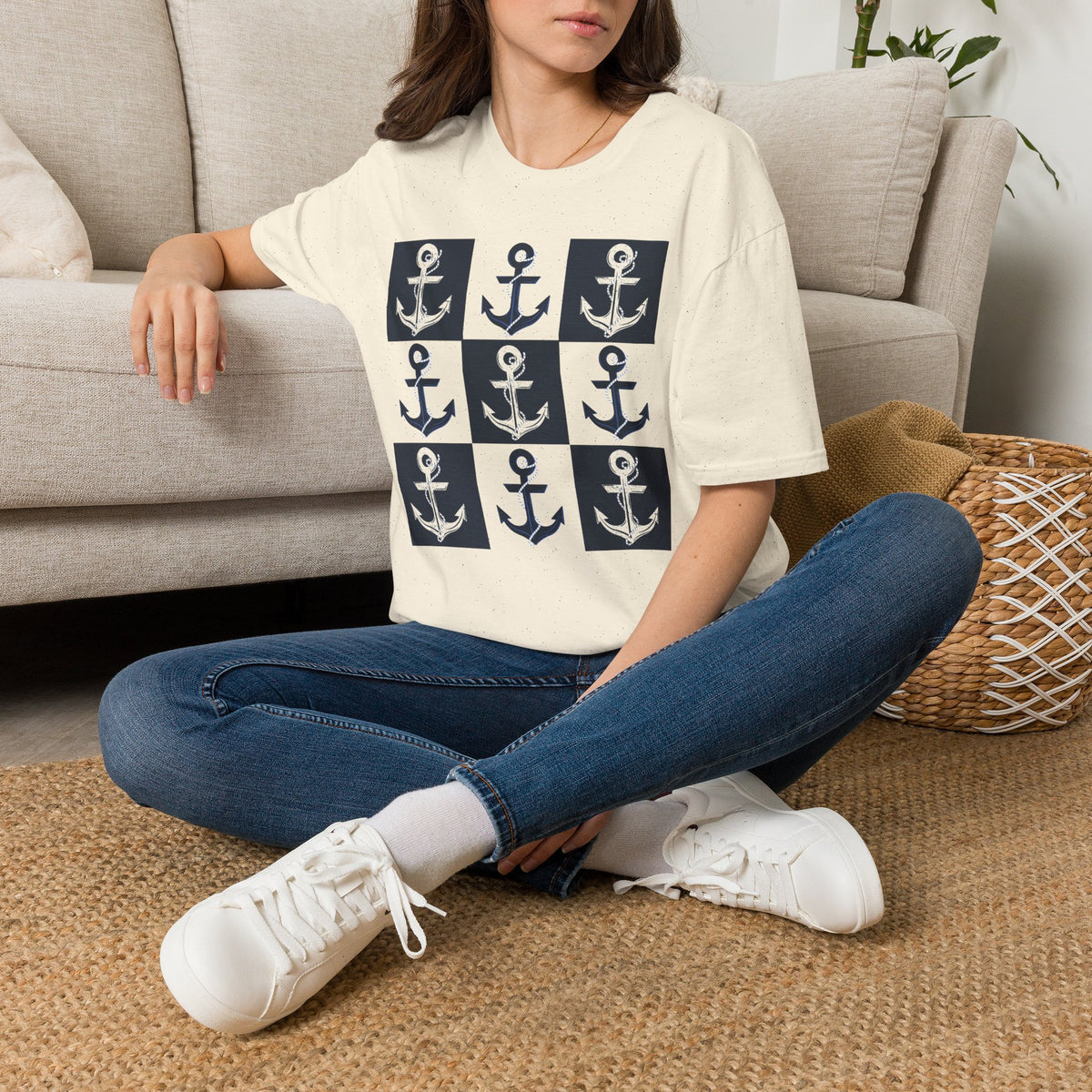Anchor checkerboard Shirt