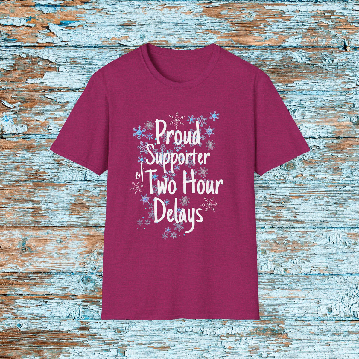 Funny Teacher Two Hour Delay Shirt, To Me There Can Never Be Too Many Two Hour Delays, Humorous Grammar TShirt, Snow Day, Matching Team