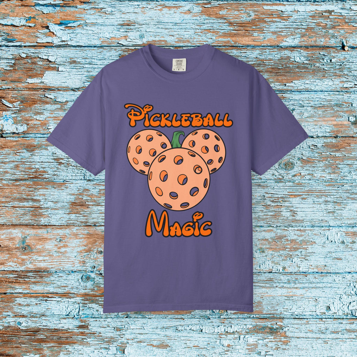 Comfort Colors Halloween Mickey Pickleboo Pickleball Magic Theme Park Lover Pickleball Player Team Shirt Gift for  Her Mom Player