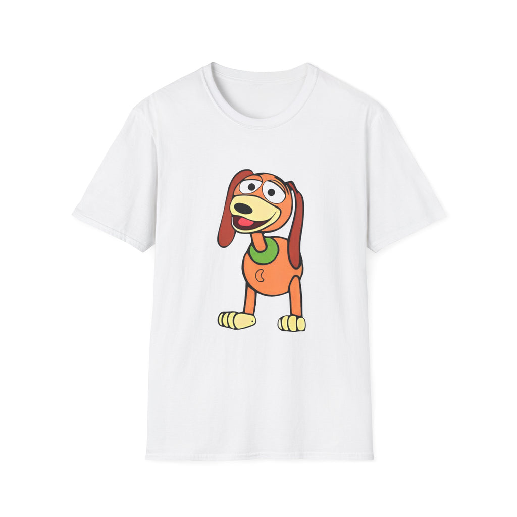 Slinky Dog Head Funny Halloween Group Costume, Funny Office Costume, Halloween Party Group Costume, Unisex Softstyle T-Shirt