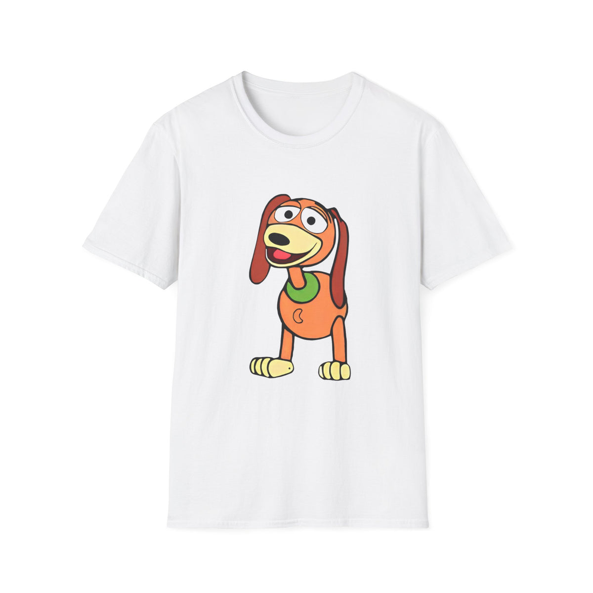Slinky Dog Head Funny Halloween Group Costume, Funny Office Costume, Halloween Party Group Costume, Unisex Softstyle T-Shirt