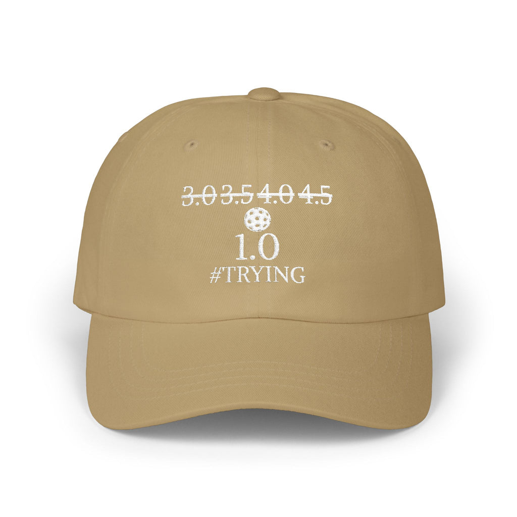 Funny Pickleball Embroidery Hat, Humorous Skill Grade, Classic Dad Cap, Learning Pickleball Sport Hat