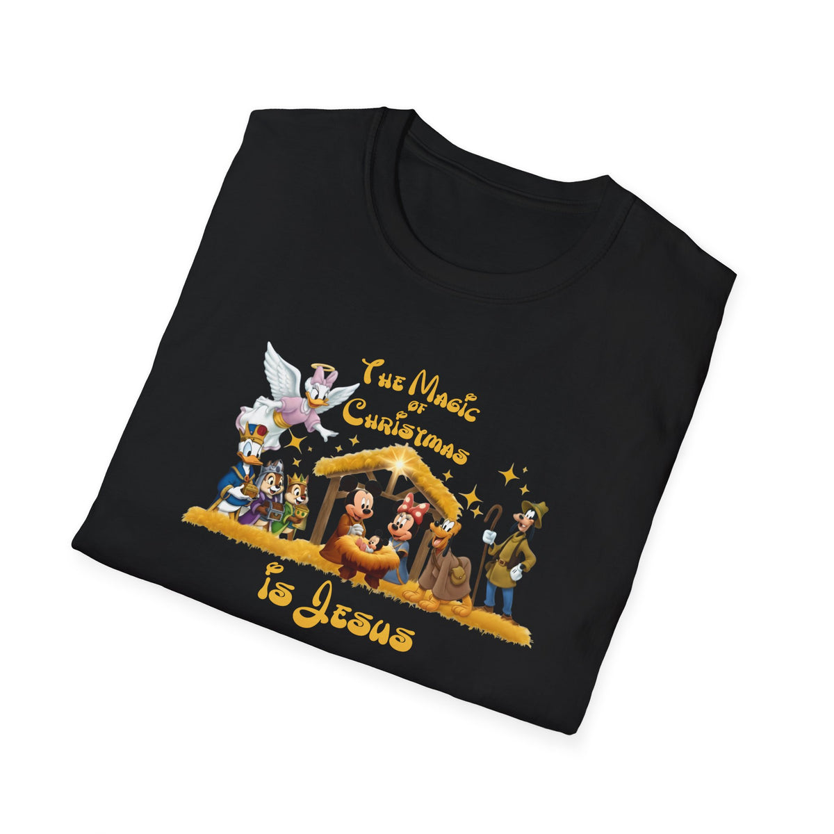 Jesus Mickey Magic Family Matching Shirts Greatest Gift of all Nativity Shirt Christian Christmas Shirt Religious Shirt Bible Verse Shirt