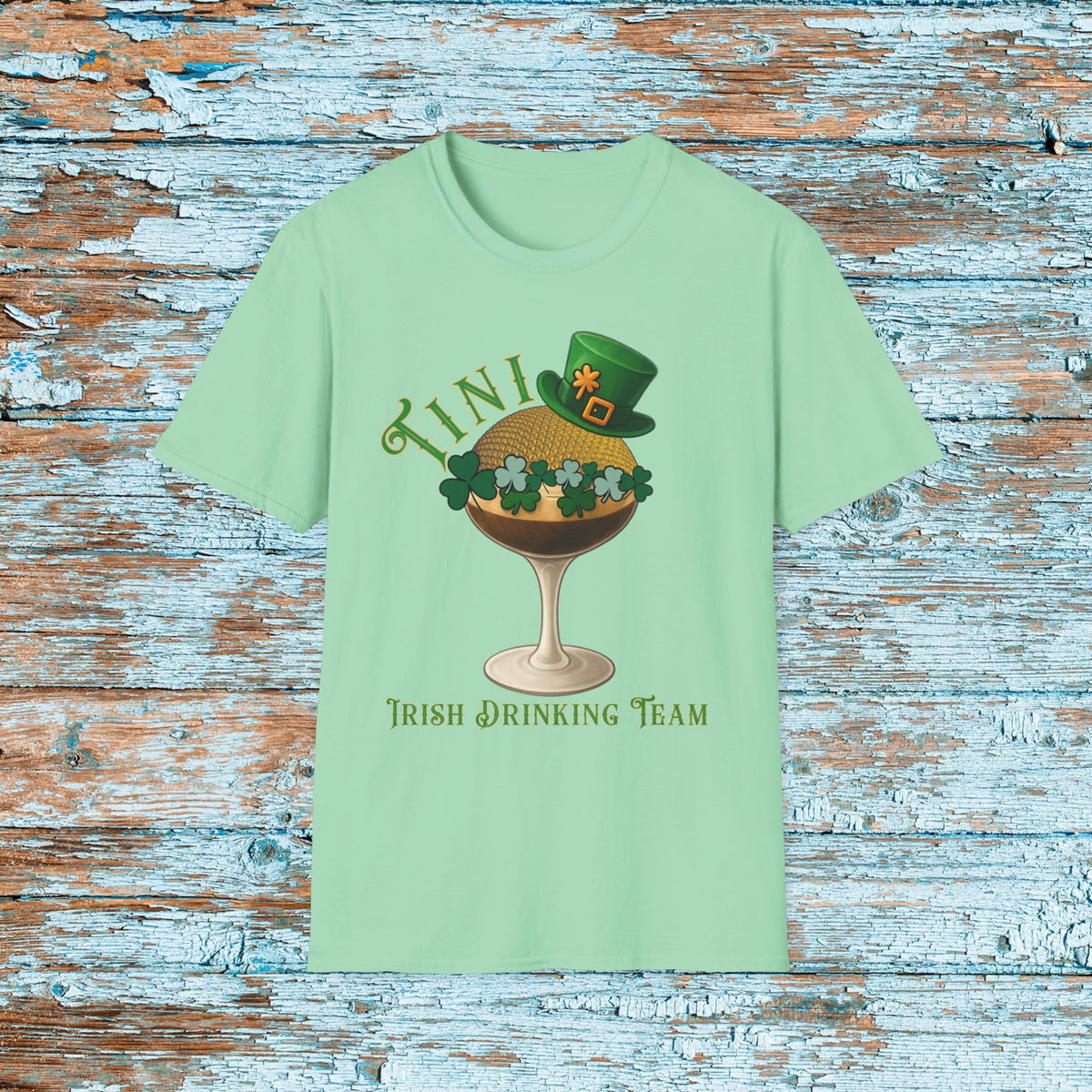 St. Patrick's Day EPCOT Drink Around The World  T-Shirt, Irish Martini, Shamrock Shirt, Pinch Proof, Fun St. Paddy's Day