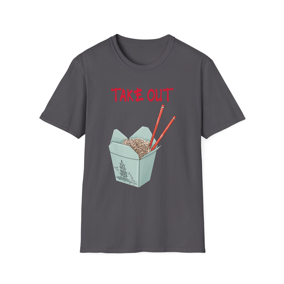 Funny Halloween Costume T-Shirt Chinese Take Out, Food Costume Top, Office Group Costume Shirt, Matching Friends Family Shirt