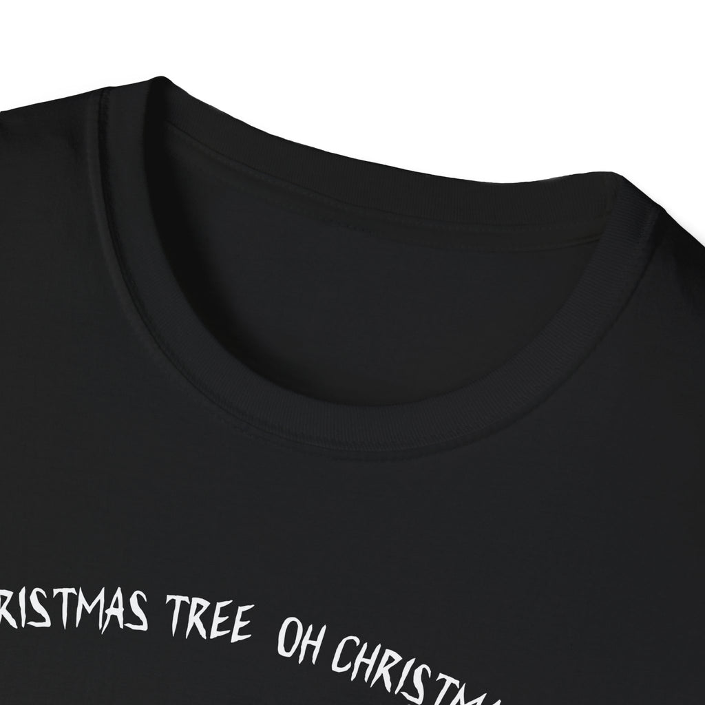 Funny Cat Christmas Shirt What? Christmas Tree Knocked Over Tee Cute Holiday Cat Lover T-Shirt Humorous Xmas Gift for Pet Owners, Soft Style