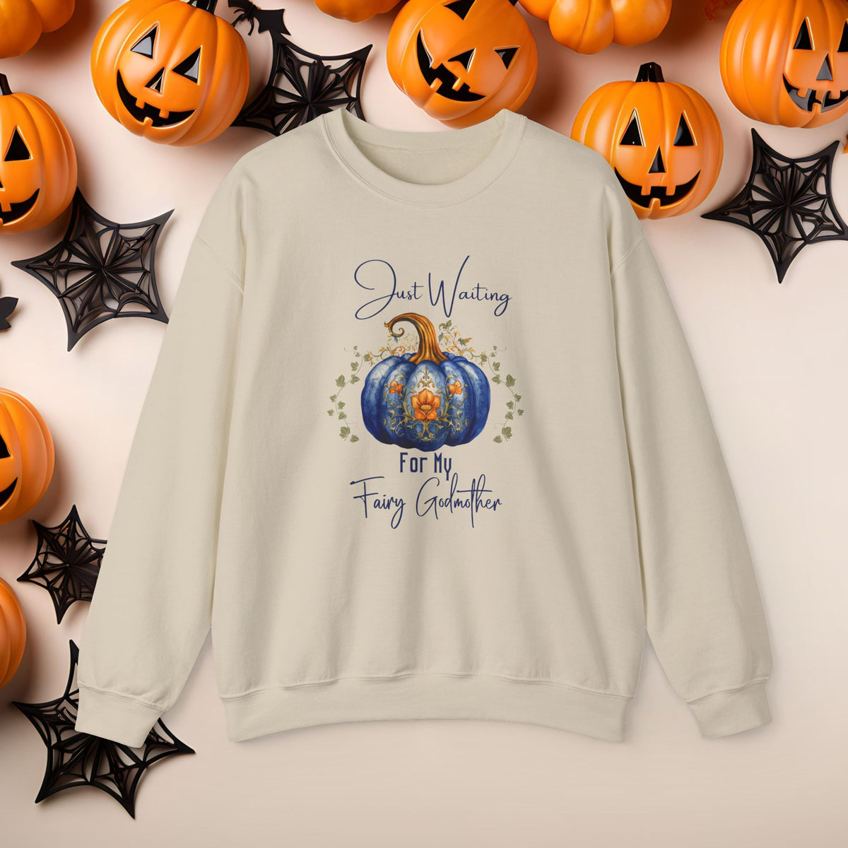 Funny Halloween Witch Hat Coquette Bow Ride the Broom Crewneck Cute Fall Fun Spooky Pumpkin Cozy Season Sweatshirt