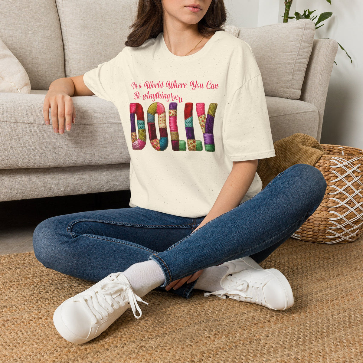 Dolly Tribute Shirt, Coat of Many Colors, Faux Quilt, Patchwork Aesthetic, Remember Dolly T-Shirt