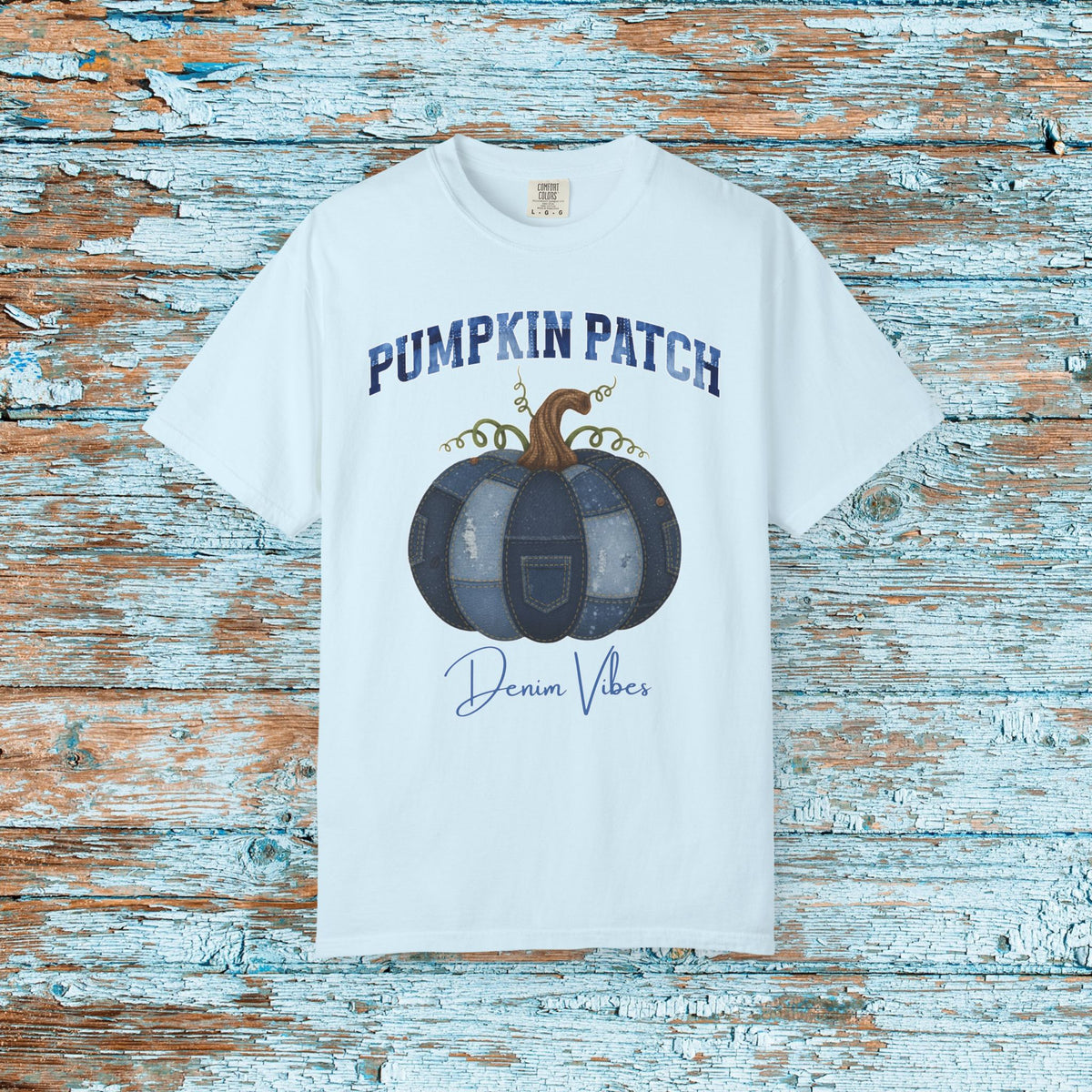 Comfort Colors Pumpkin Patch, Cute Fall Autumn Shirt For Women,Halloween Shirt,Fall Gift, Patchwork Sewing Shirt,Crafting Shirt