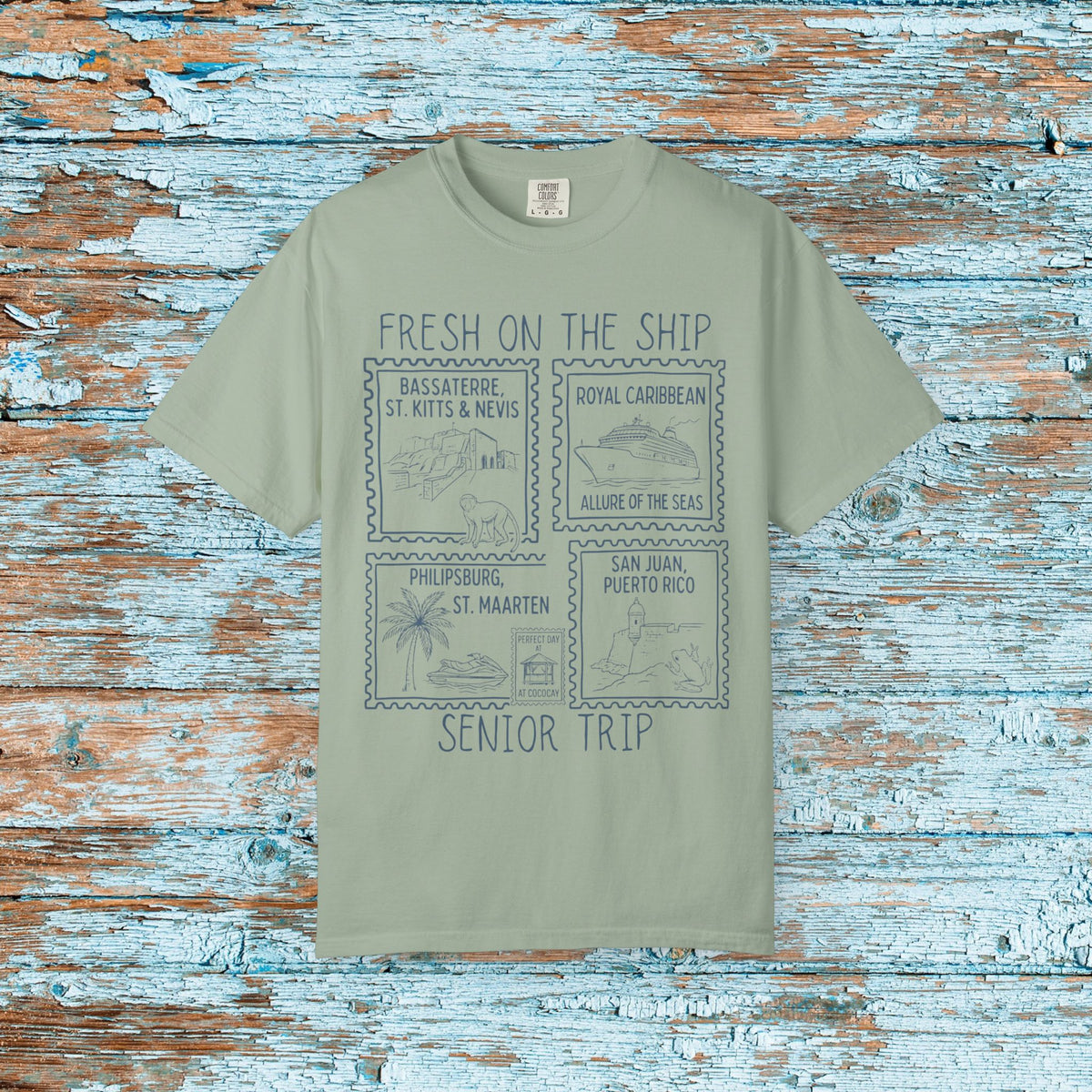 Custom Cruise Graduation Senior Trip Family Vacation Matching T-shirt