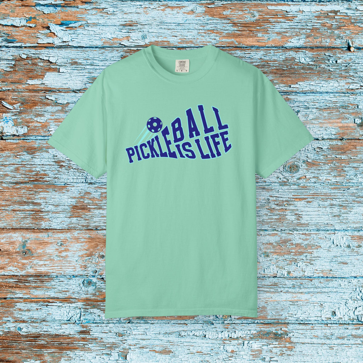Comfort Colors Pickleball is Life Pickleball Paddle T-shirt Matching Team Shirt Gift for Mom Dad Pickleball Lover Player Gift