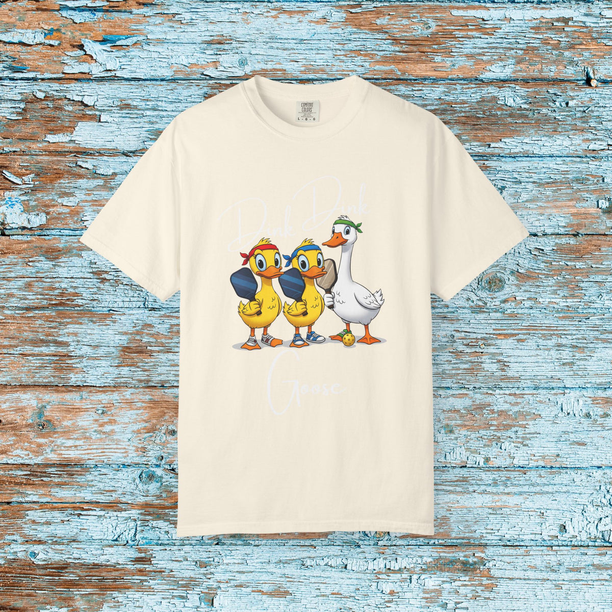 Pickleball Funny Goose Comfort Colors Shirt Dink Dink Goose Pickleball Shirt for Her Him Mom Dad Team Shirt Pickleball Lover Player Gift