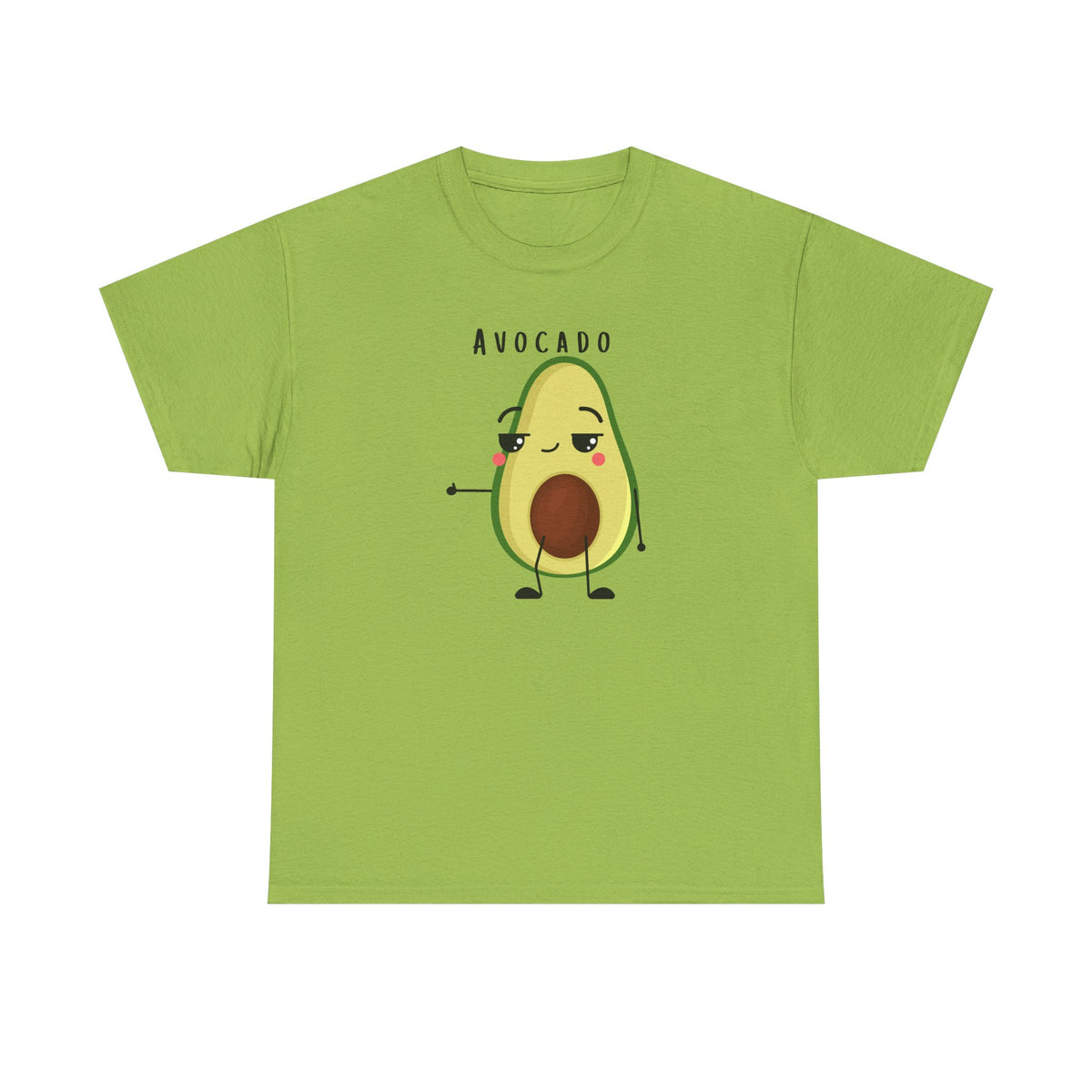 Couple's Halloween Funny Costume Unisex Heavy Cotton Tee Avocado and Toast Shirts for Him and Her