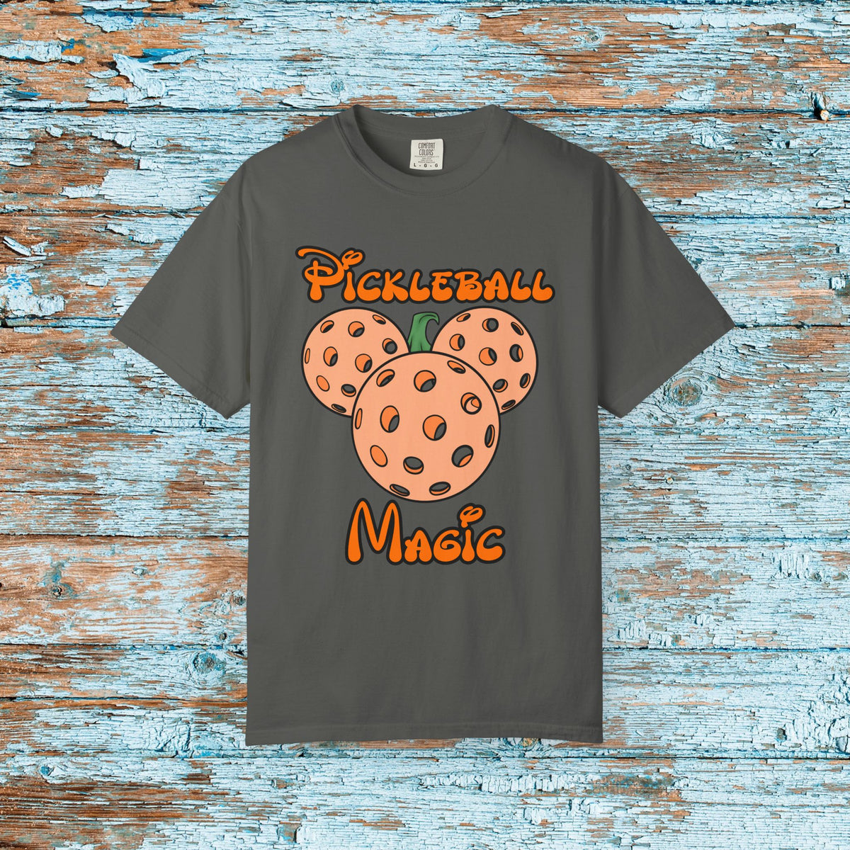 Comfort Colors Halloween Mickey Pickleboo Pickleball Magic Theme Park Lover Pickleball Player Team Shirt Gift for  Her Mom Player
