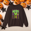 Mickey Halloween Witch Hat Coquette Bow Crewneck Cute Fall Fun Spooky Pumpkin Cozy Season Sweatshirt for Magical Park Not So Scary Party