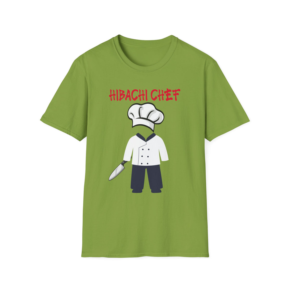 Funny Halloween Costume T-Shirt Hibachi Chef, Food Costume Top, Office Group Costume Shirt, Matching Friends Family Shirt