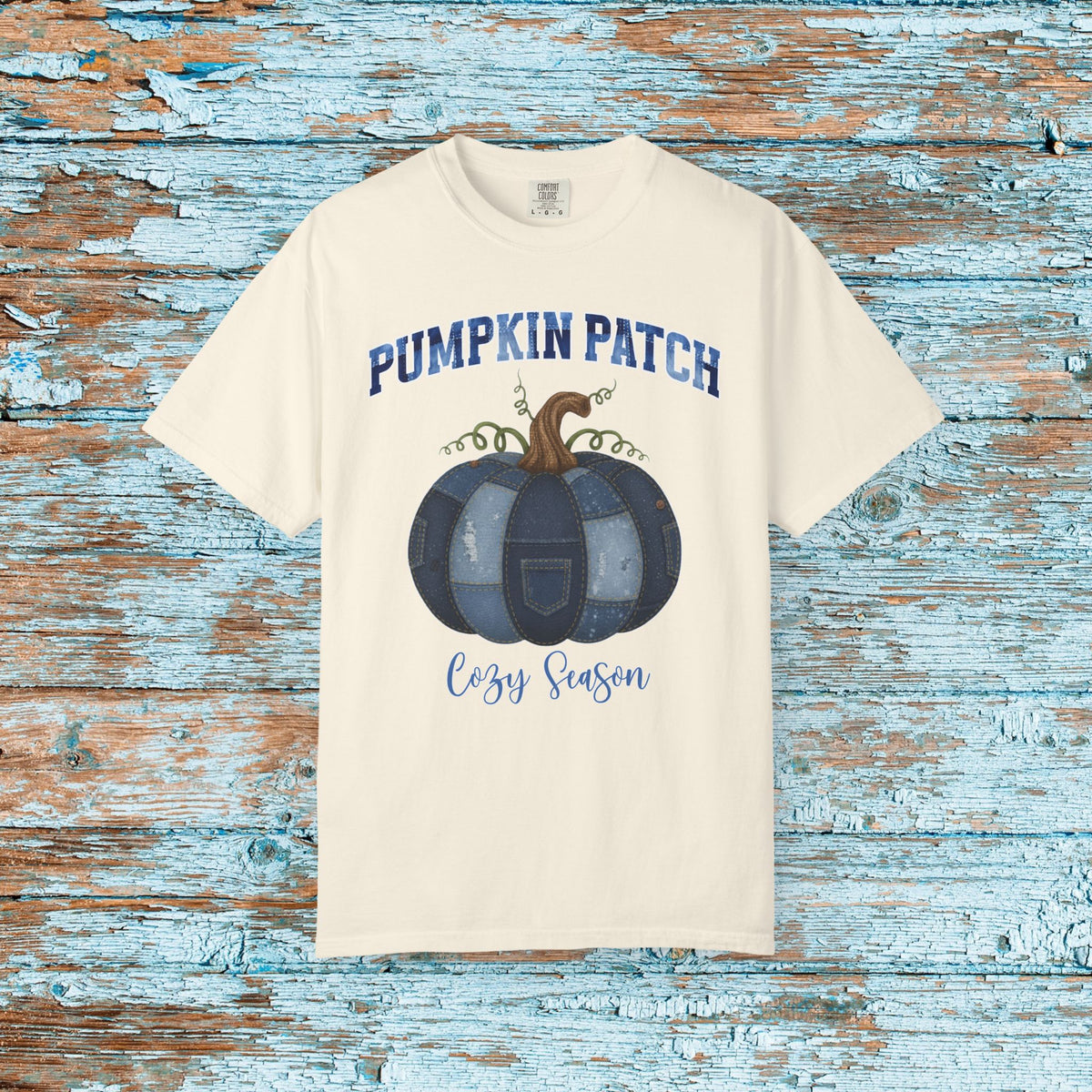 Comfort Colors Pumpkin Patch, Cute Fall Autumn Shirt For Women,Halloween Shirt,Fall Gift, Patchwork Sewing Shirt,Crafting Shirt