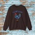 Christian Patchwork Chicken Sweatshirt, Cute Christian Shirt For Women,Jesus Shirt Christian Gift, Faith Based Shirt,Love and Grace Shirt