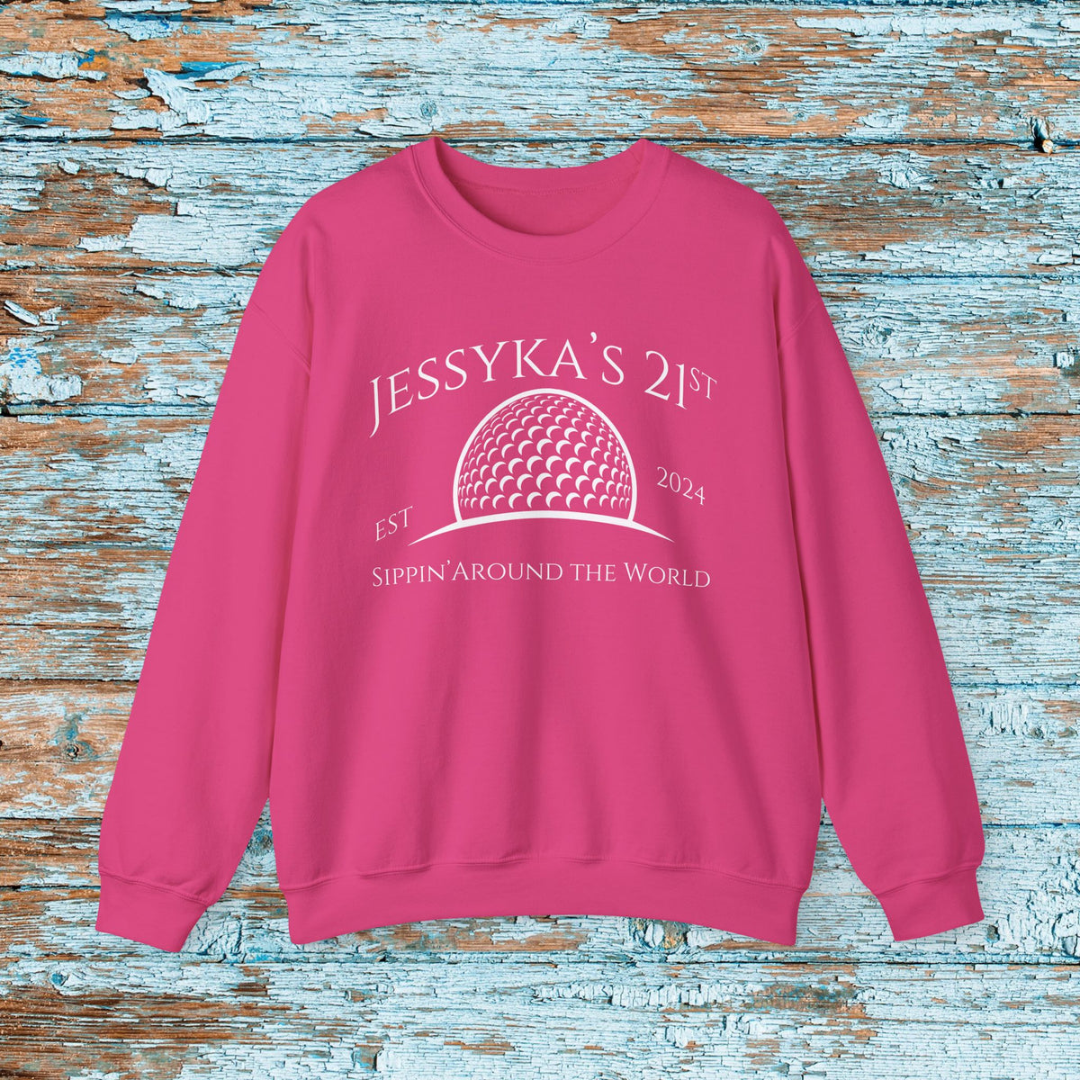 Custom Funny Disney Epcot World Tour 21st Birthday Sweatshirt Drink Around The World Food and Wine Drinking Squad Shirt World Traveler