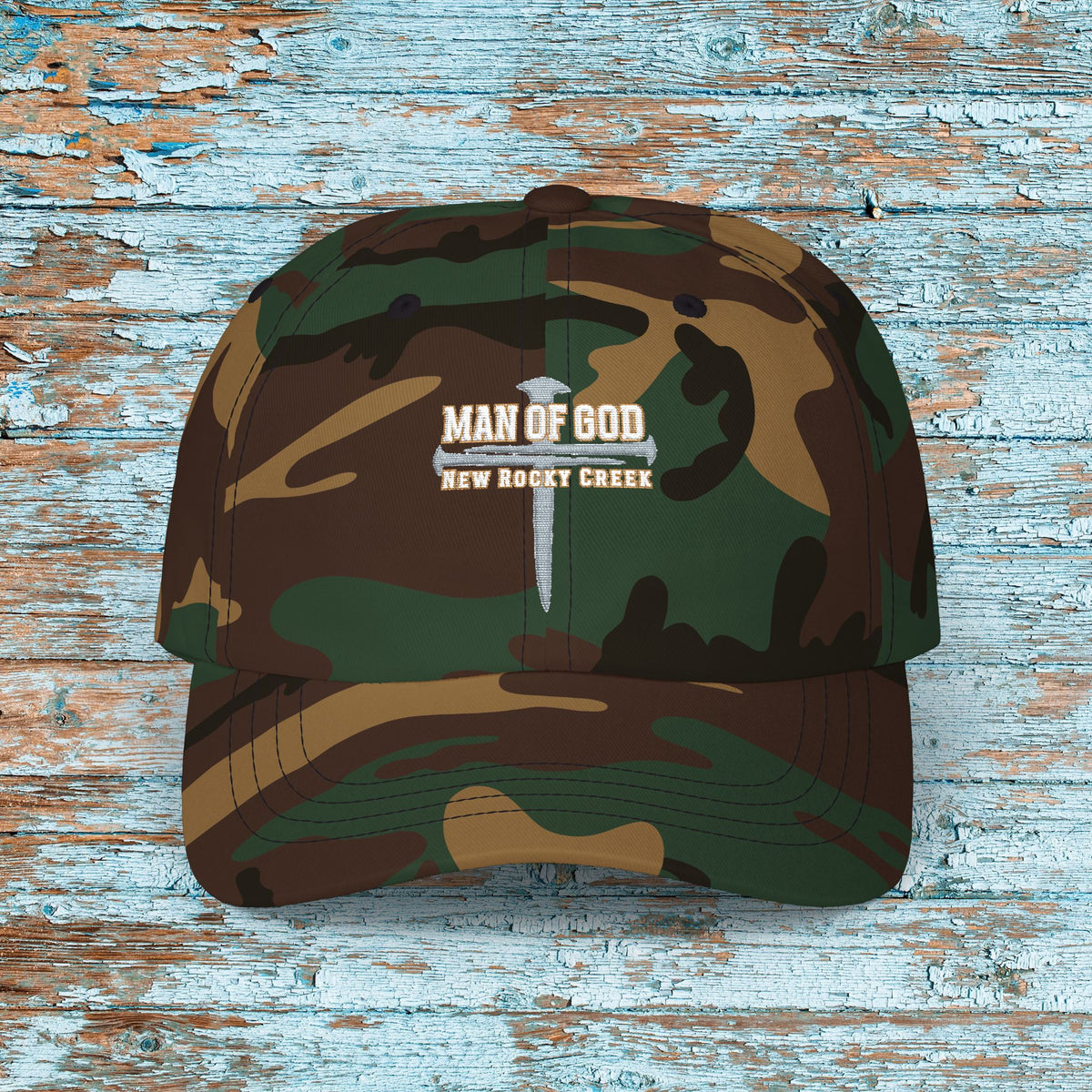 Custom Christian Man of God Embroidered Hat Classic Dad Cap Gift for Dad or Grandpa Custom Gift for the Jesus