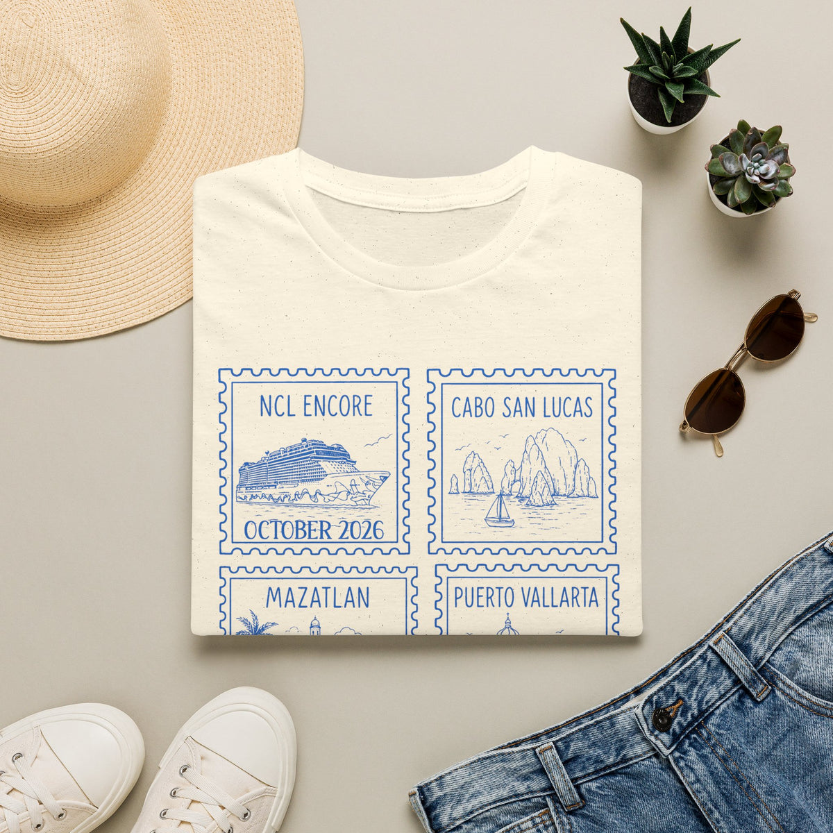 Custom Cruise Family Vacation Matching T-Shirt, Personalized Cruise Ship Tee, Custom Tee, Bachelorette Party, Destination Travel Shirt
