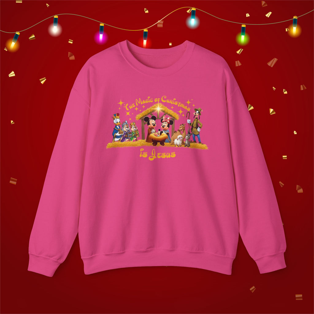 Jesus Mickey Magic Family Matching Shirts Greatest Gift of all Nativity Shirt Christian Christmas Shirt Religious Shirt Bible Verse Shirt