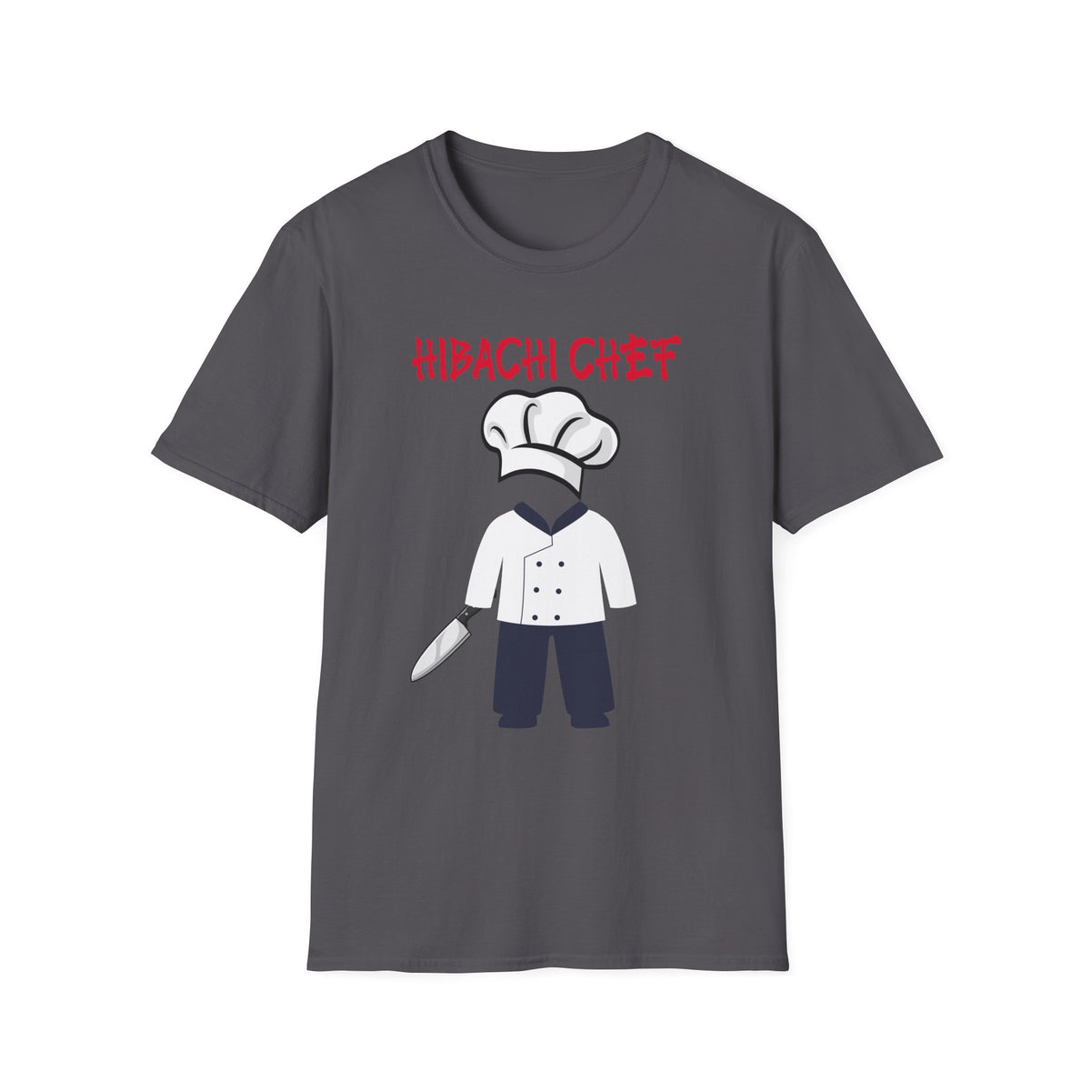 Funny Halloween Costume T-Shirt Hibachi Chef, Food Costume Top, Office Group Costume Shirt, Matching Friends Family Shirt