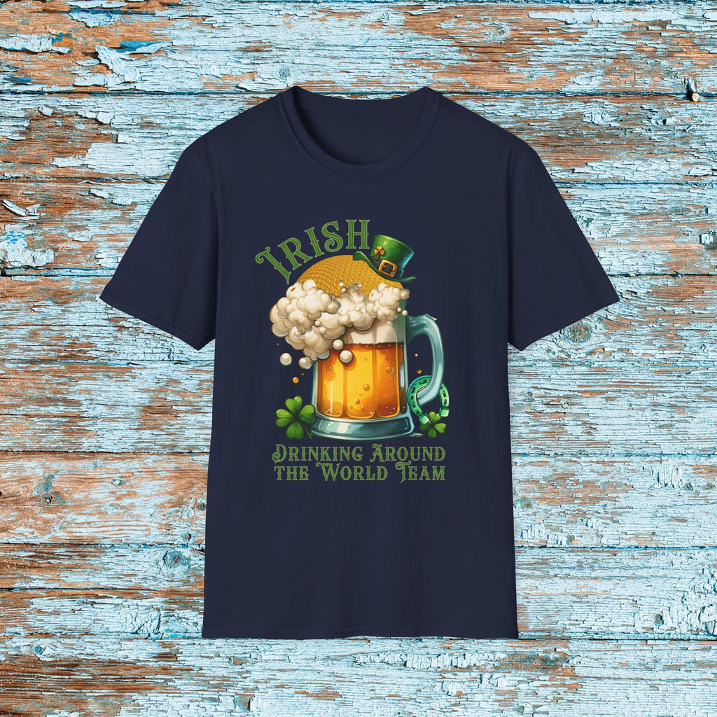 St. Patrick's Day EPCOT Drink Around The World  T-Shirt, Irish Drinking Club, Shamrock Shirt, Pinch Proof, Fun St. Paddy's Day