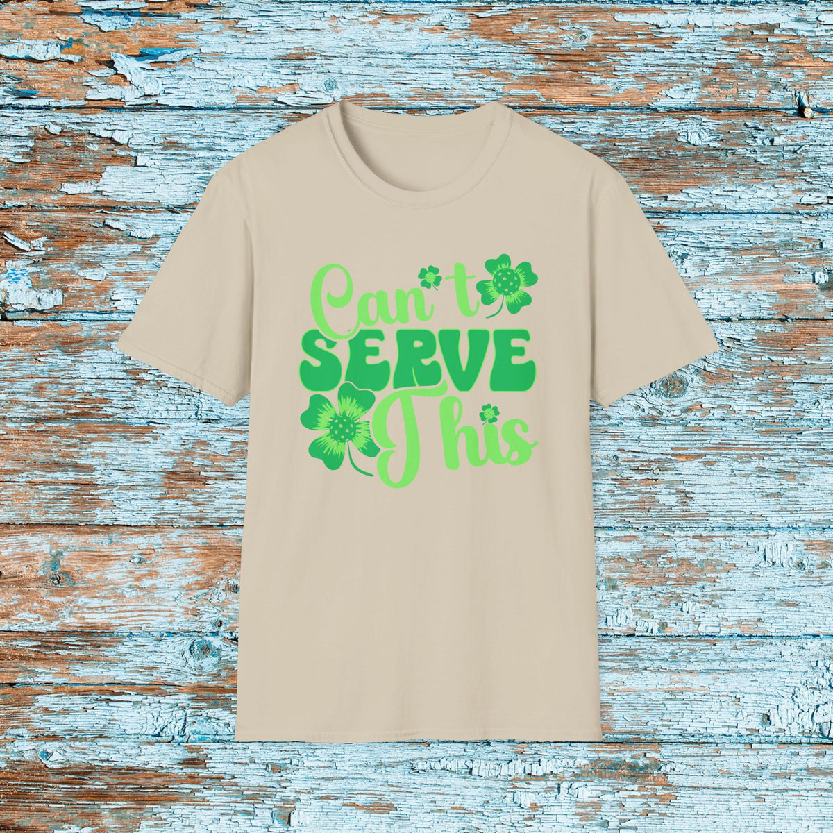 St Patricks Day Shirt, Can't Serve This Pickleball Shirt, Funny Pickleball T Shirt, Pickleball Tee, Leprechaun Pickleball Gift, Player Shirt