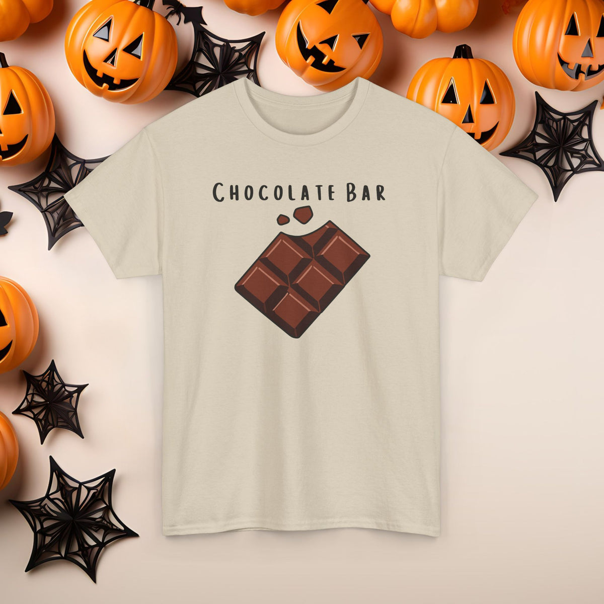 Couple's Office Halloween Funny Costume Smores Chocolate Marshmallow Graham Crackers Unisex Heavy Cotton Tee Shirts for Him and Her