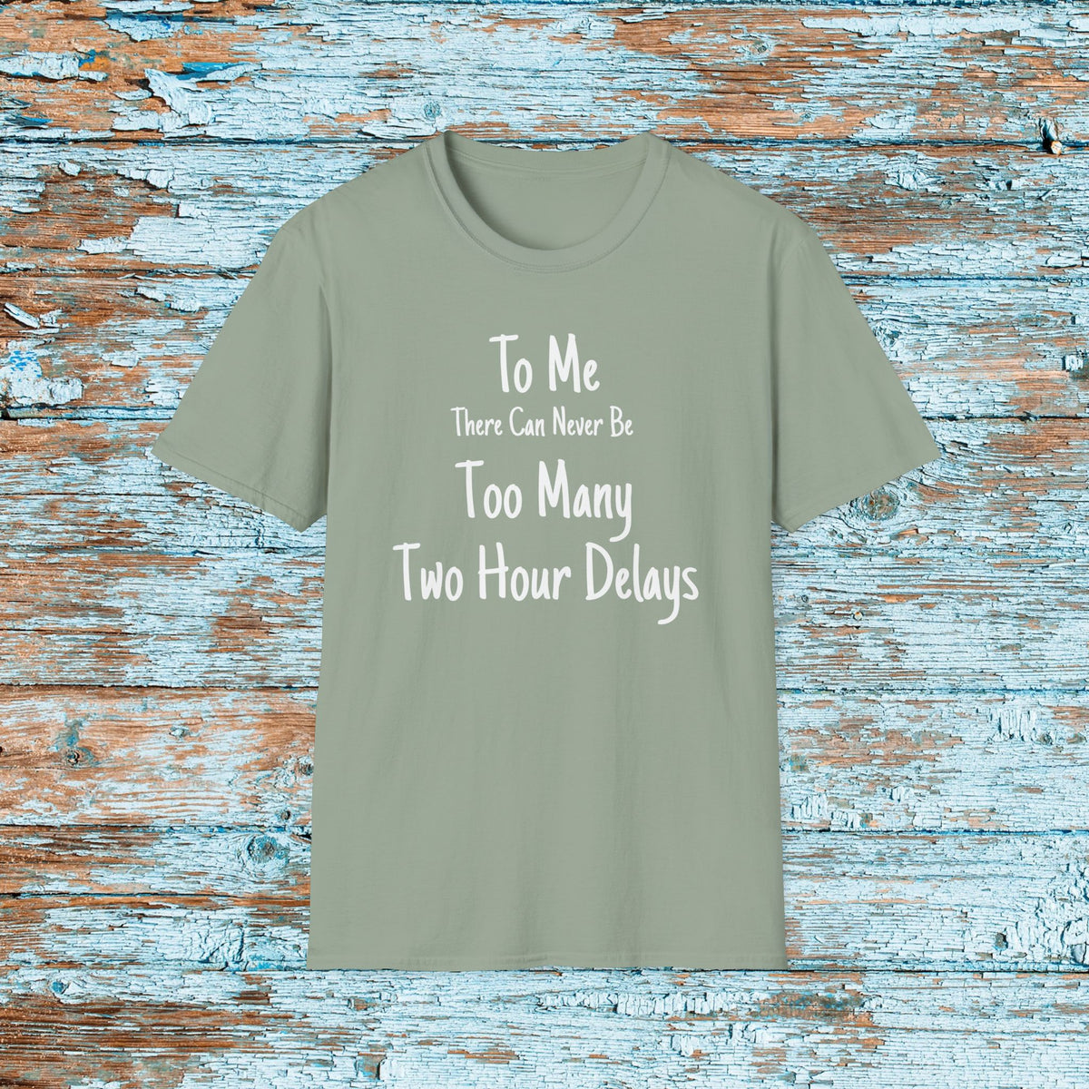 Funny Teacher Two Hour Delay Shirt, To Me There Can Never Be Too Many Two Hour Delays, Humorous Grammar TShirt, Snow Day, Matching Team