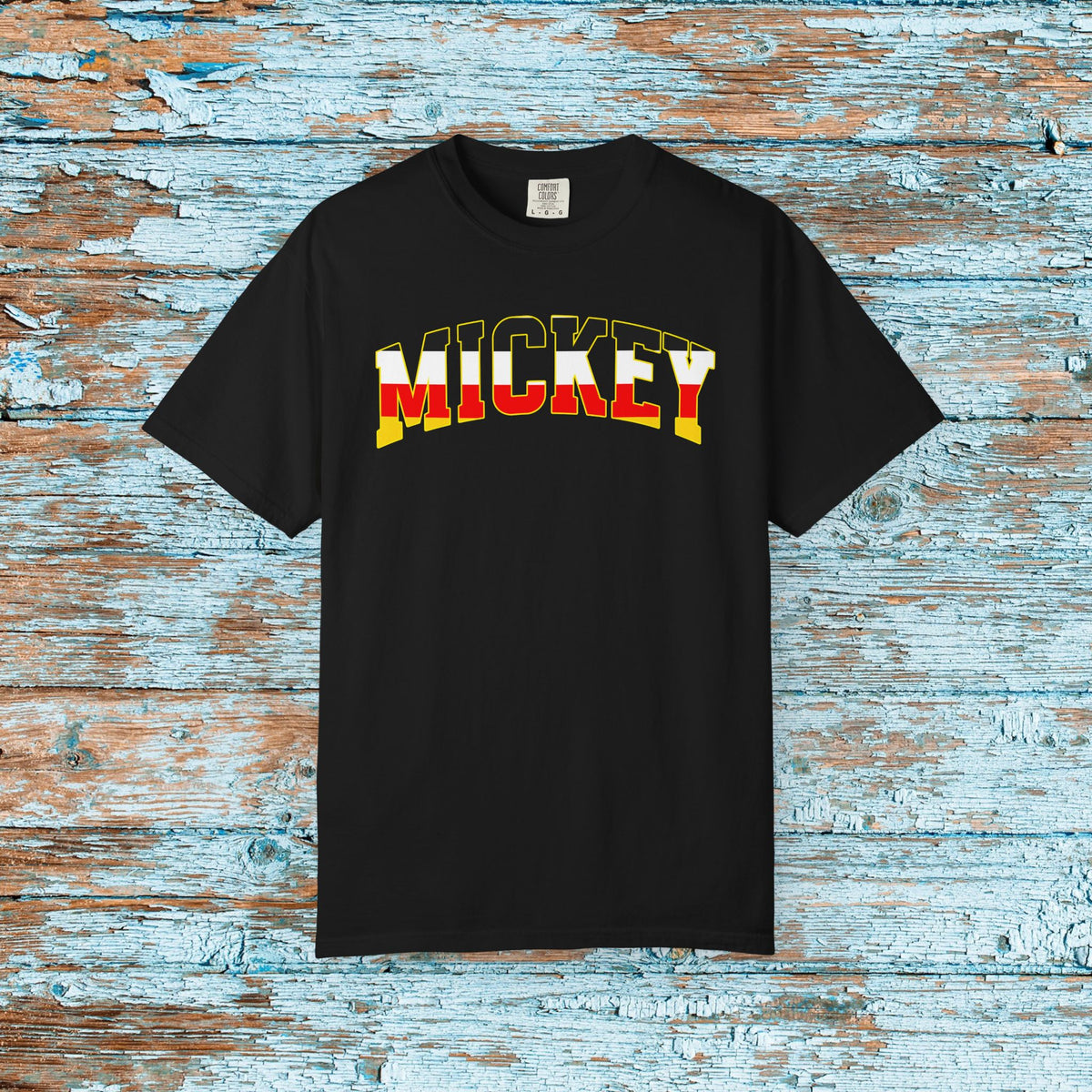Comfort Colors Mickey Shirt College Font Magical Matching Family Theme Park Kingdom Vacation Shirt
