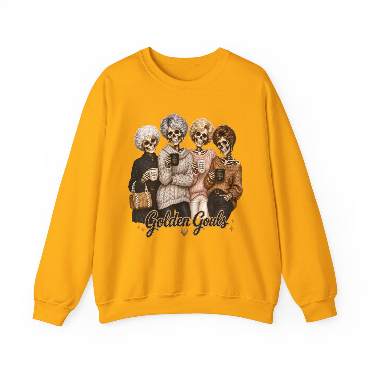 Golden Girls, Golden Gouls, Halloween Sweatshirt, Funny Matching Friend Shirt