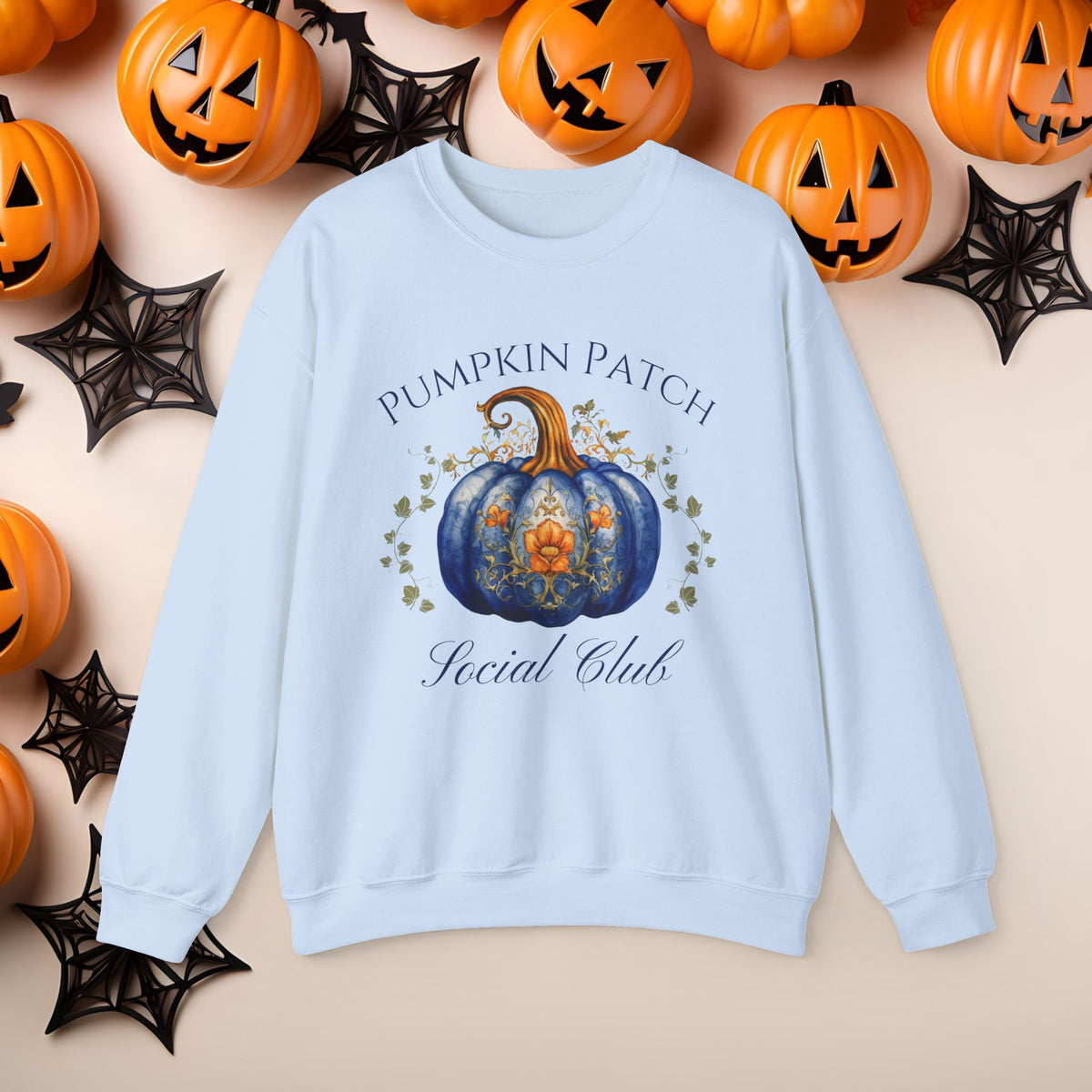 Funny Halloween Witch Hat Coquette Bow Ride the Broom Crewneck Cute Fall Fun Spooky Pumpkin Cozy Season Sweatshirt