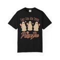Pickleball Comfort Colors Halloween Ghost Shirt Cute Ghosts Playing Pickleball Boo Trick or Treat Fall Shirt for Pickleball Player