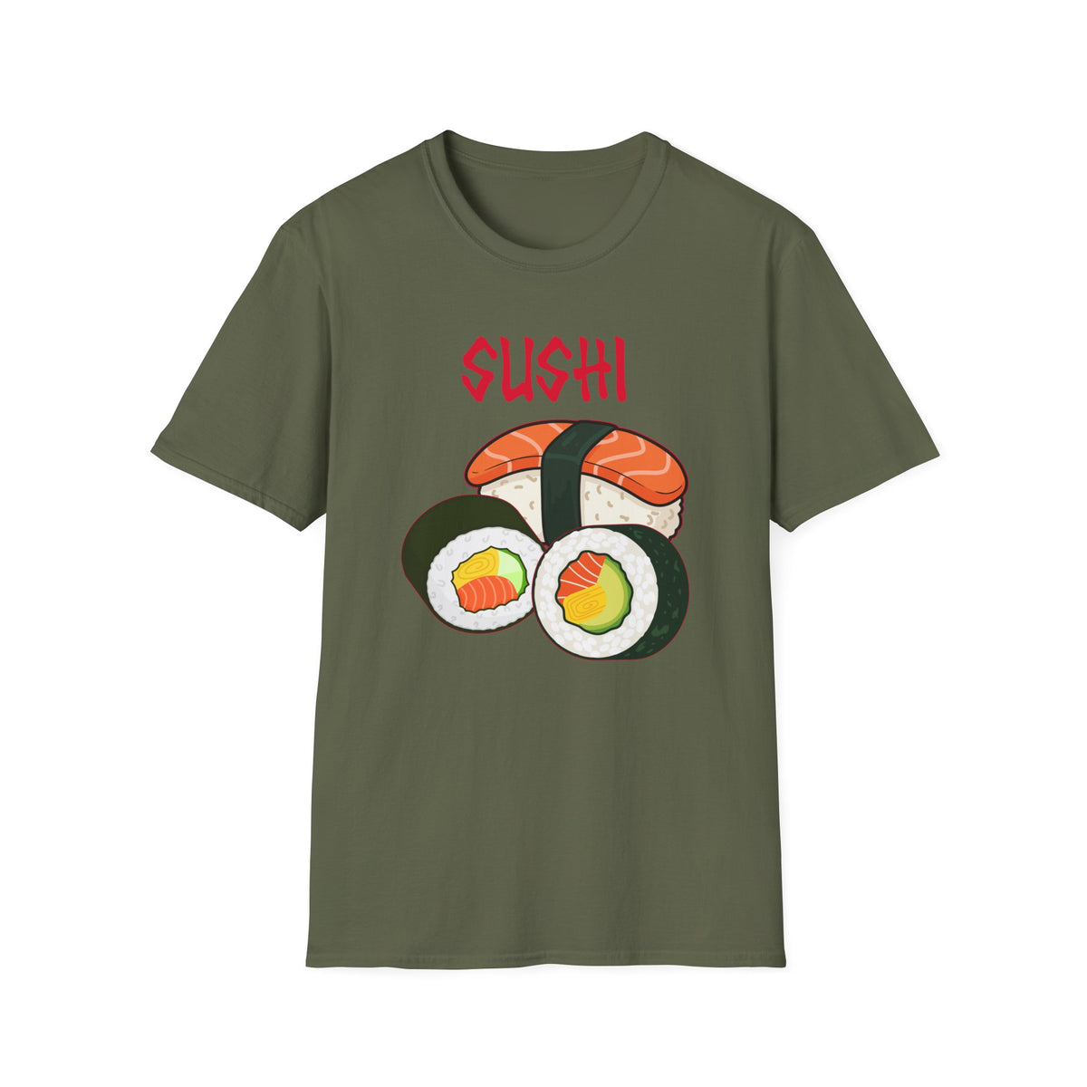 Funny Halloween Costume T-Shirt Sushi, Food Costume Top, Office Group Costume Shirt, Matching Friends Family Shirt