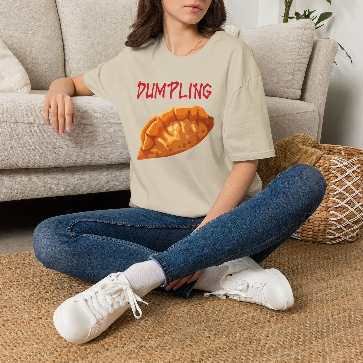 Funny Halloween Costume T-Shirt Dumpling,  Food Costume Top, Office Group Costume Shirt, Matching Friends Family Shirt