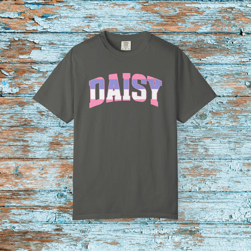 Comfort Colors Daisy Mickey Shirt College Font Magical Matching Family Theme Park Kingdom Vacation Shirt