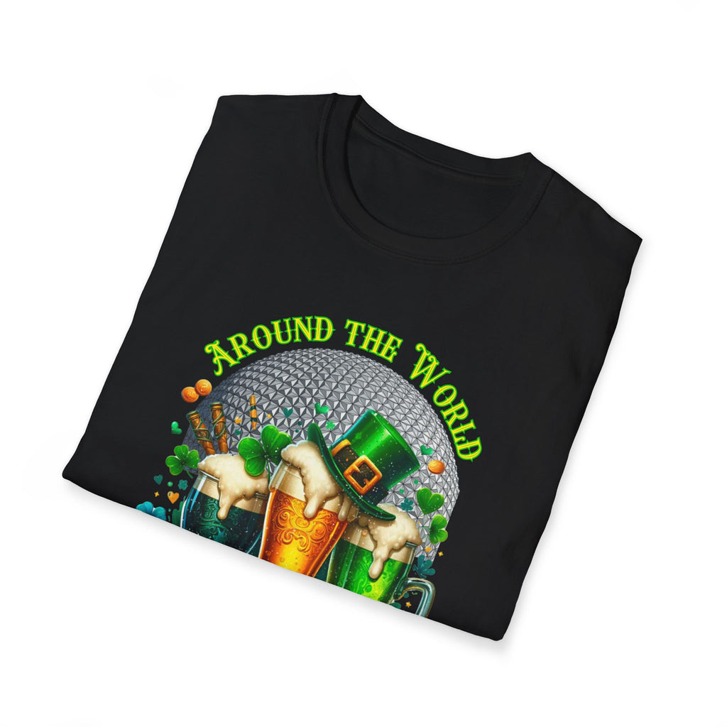 St. Patrick's Day EPCOT Drink Around The World  T-Shirt, Irish Drinking Club, Shamrock Shirt, Pinch Proof, Fun St. Paddy's Day