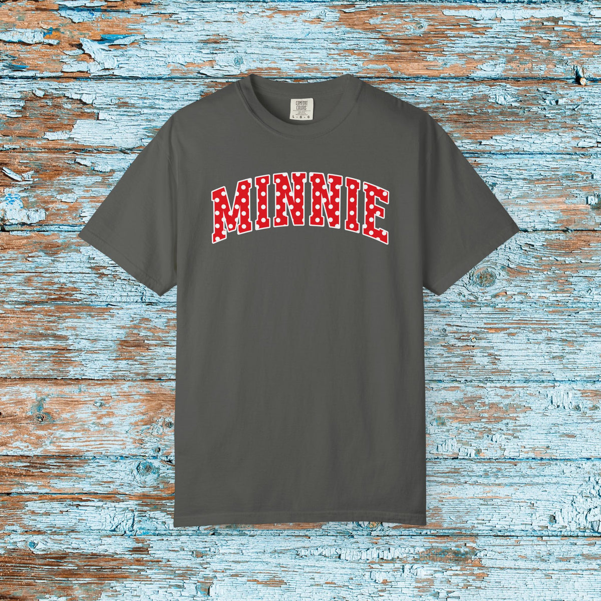 Comfort Colors Mickey Minnie Shirt College Font Magical Matching Family Theme Park Kingdom Vacation Shirt