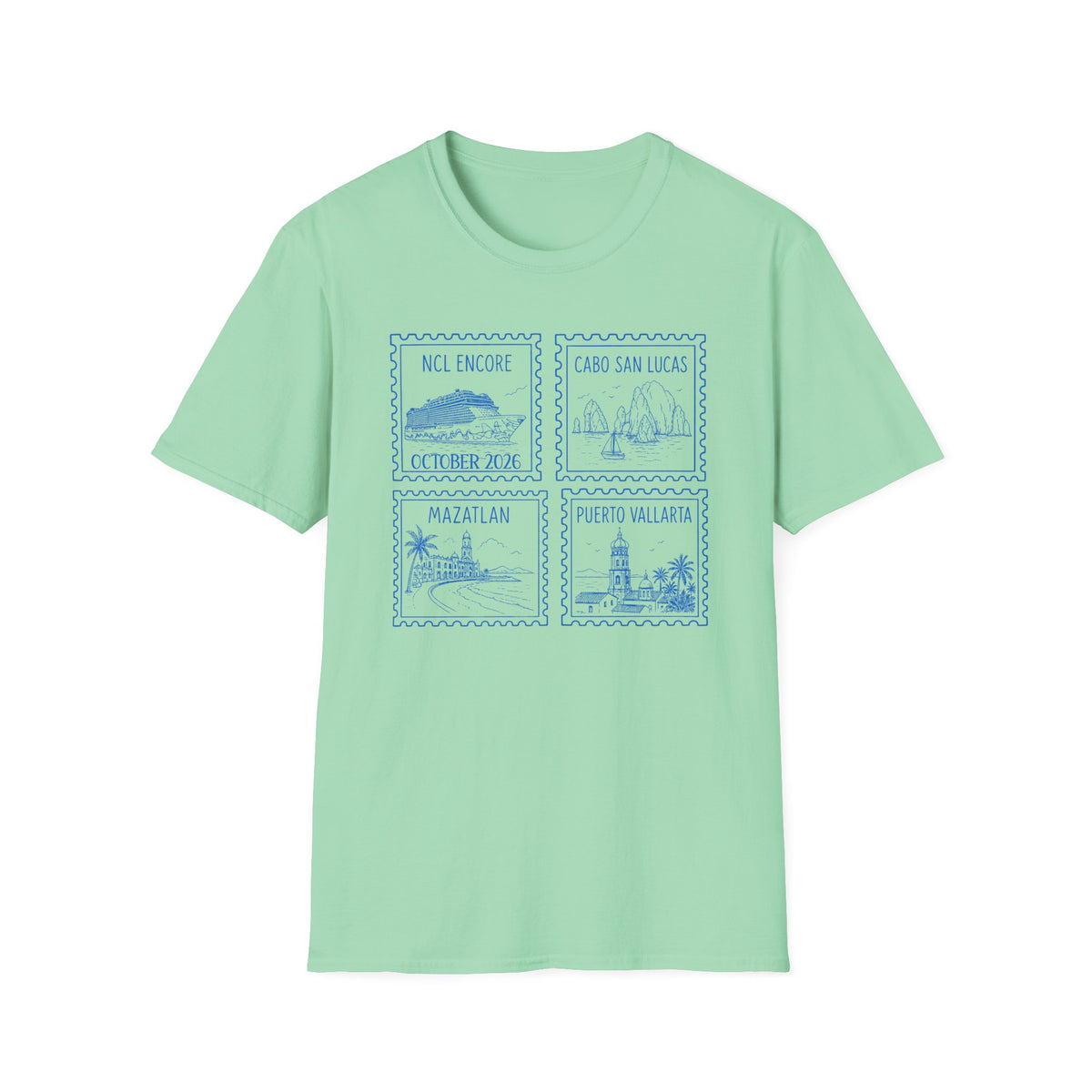 Custom Cruise Family Vacation Matching T-Shirt, Personalized Cruise Ship Tee, Custom Tee, Bachelorette Party, Destination Travel Shirt