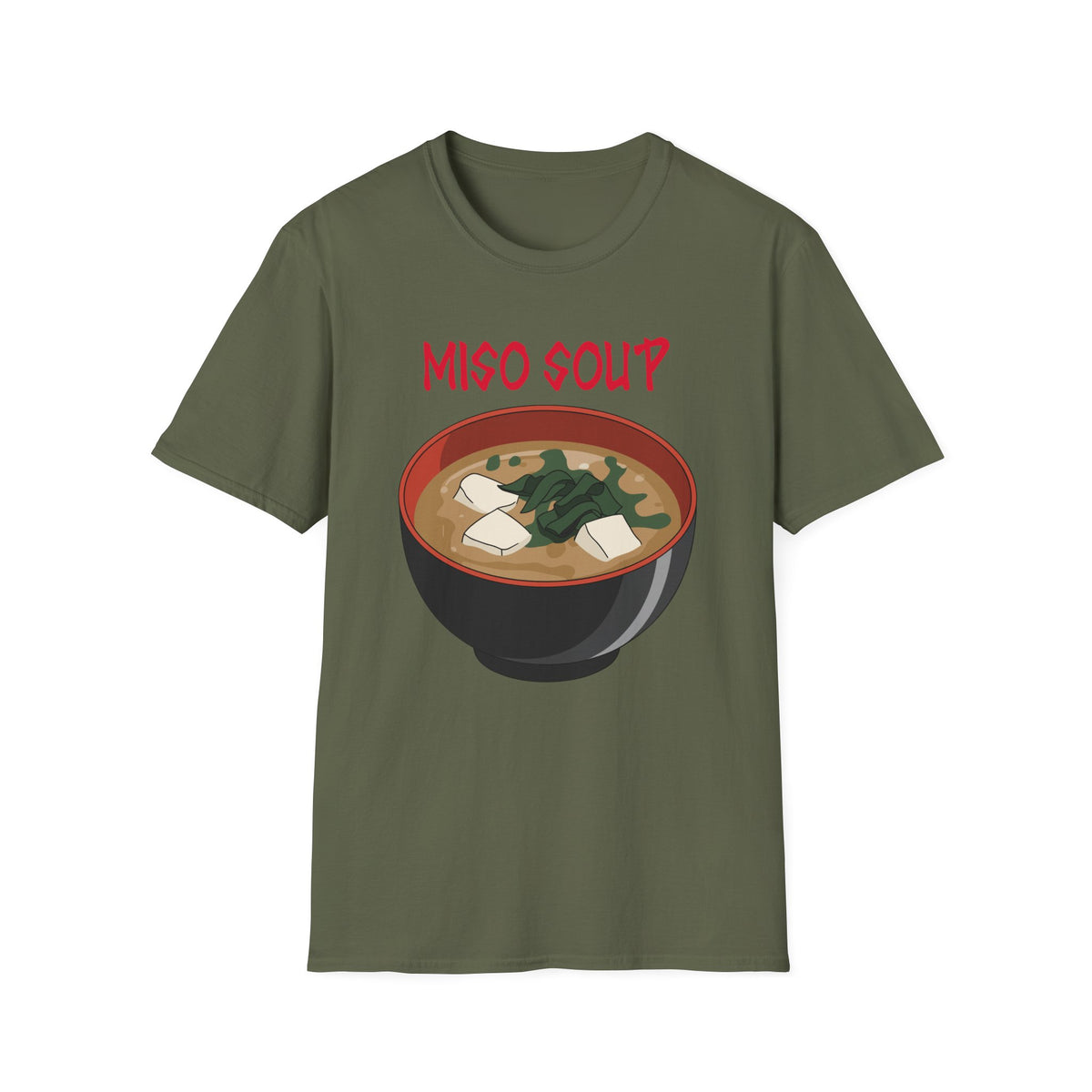 Funny Halloween Costume T-Shirt Miso Soup, Food Costume Top, Office Group Costume Shirt, Matching Friends Family Shirt