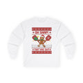 Oh Snap That Was Out Pickleball Shirt | Gingerbread Christmas Long Sleeve Tee | Funny Holiday Pickleball Gift | Ugly Sweater Style
