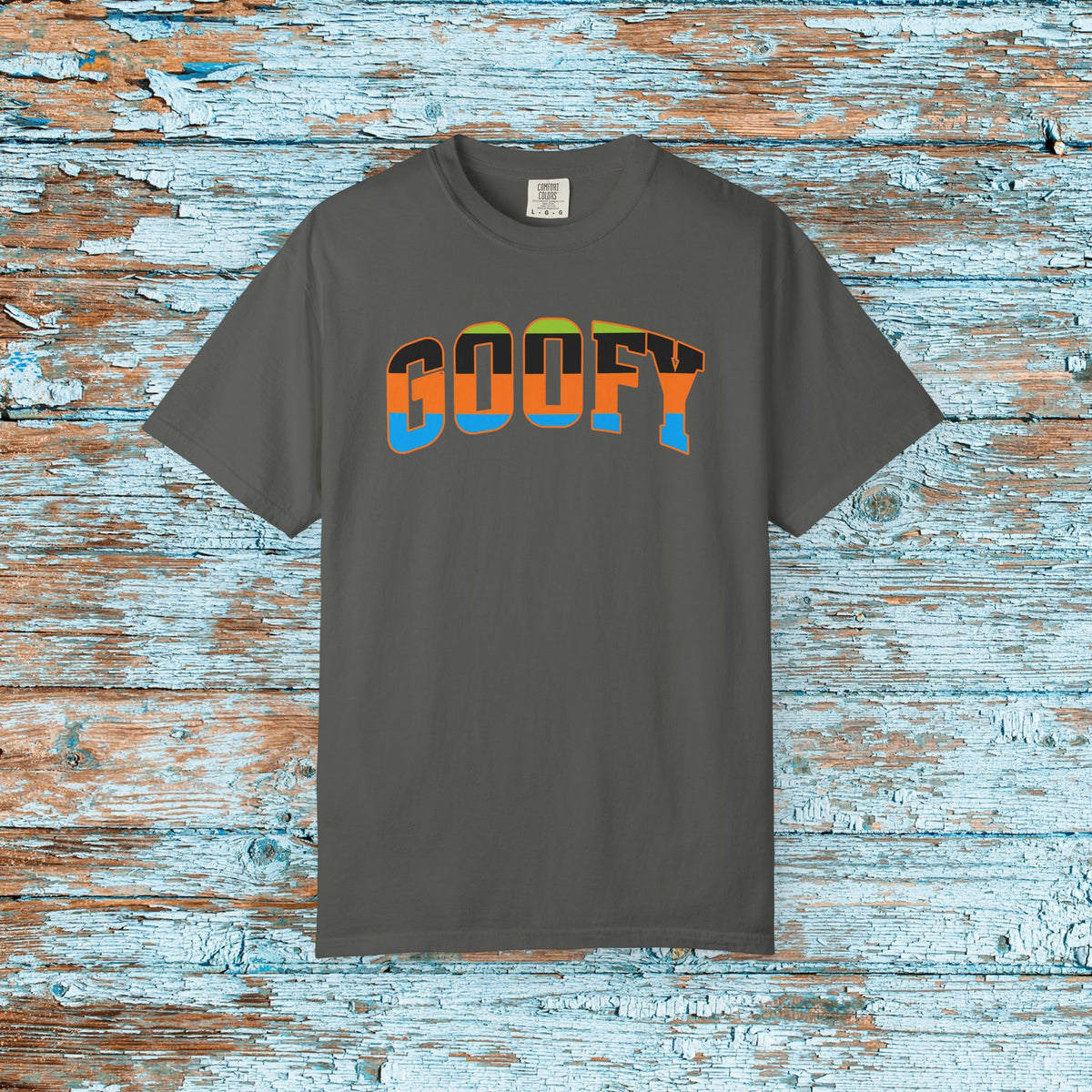 Comfort Colors Goofy Mickey Shirt College Font Magical Matching Family Theme Park Kingdom Vacation Shirt