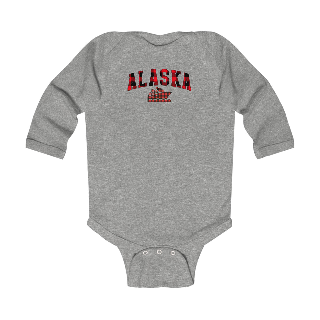 Infant Alaska Cruise Long Sleeve Bodysuit | Matching Family Cruise Alaska Shirt