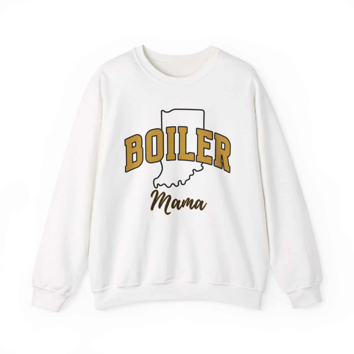 Custom Boiler Mama, Indiana Pride, University School Sweater, Fun Mom Shirt, Freshman Mom Gift, Unisex Crewneck Sweatshirt