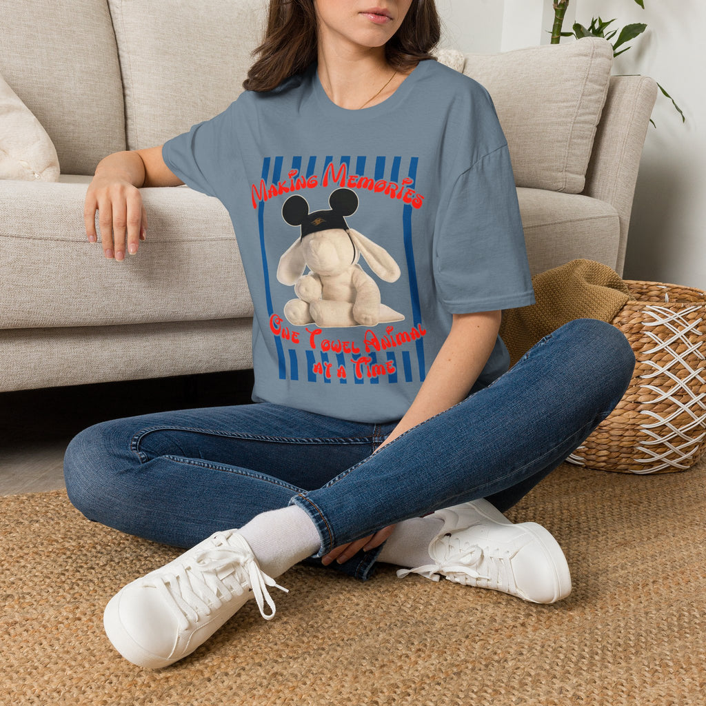 Towel Animal Cruise T-shirt, Matching Family Shirt, Disney Cruise Vacation Shirt, DCL Evie Shirt